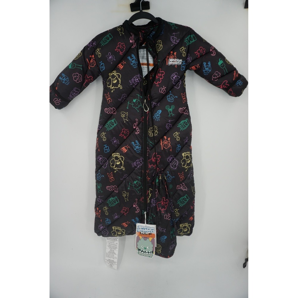 Morrison Outdoors Big Mo 40 Toddler Sleeping Bag Suit Small Black 18-36m Kids